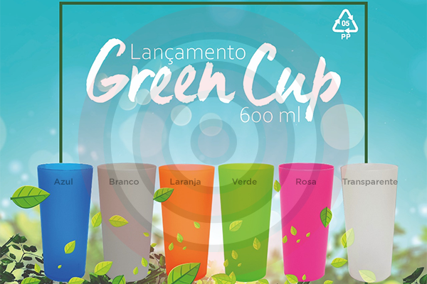 Copos Green Cup - 10BR600GC