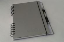 Caderno Personalizado com Porta-Caneta - 10BRCP195250